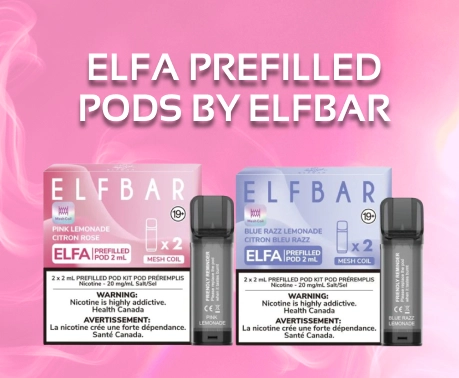 ELFA Prefilled PODS by Elfbar
