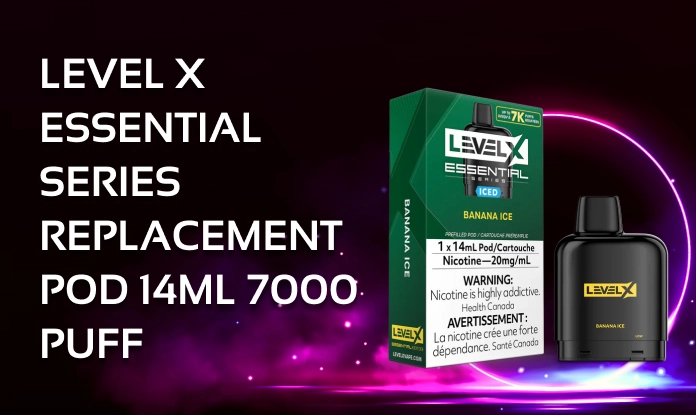 LEVEL X ESSENTIAL SERIES REPLACEMENT POD 14ML 7000 PUFF