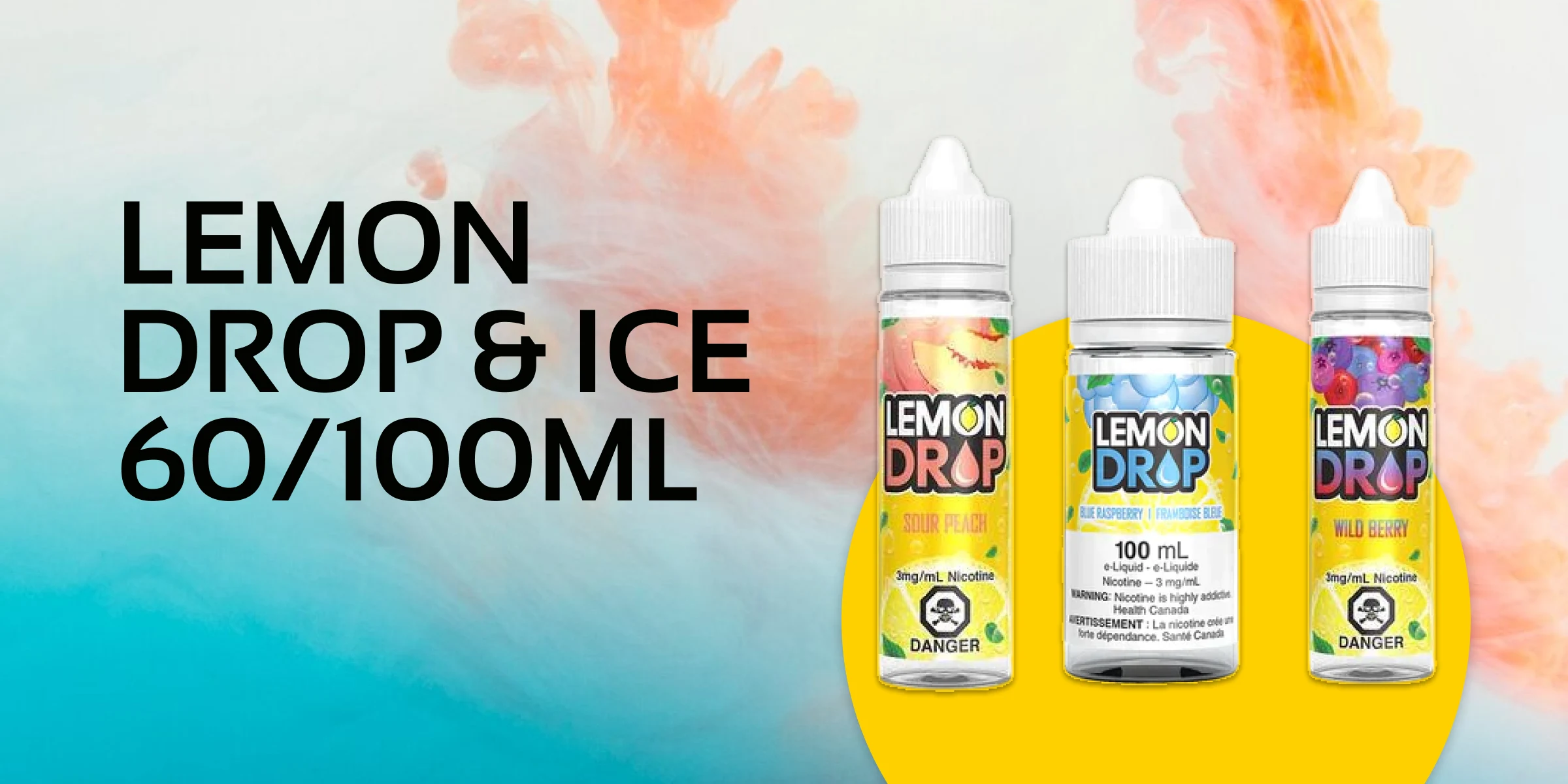 LEMON DROP & ICE 60/100ML