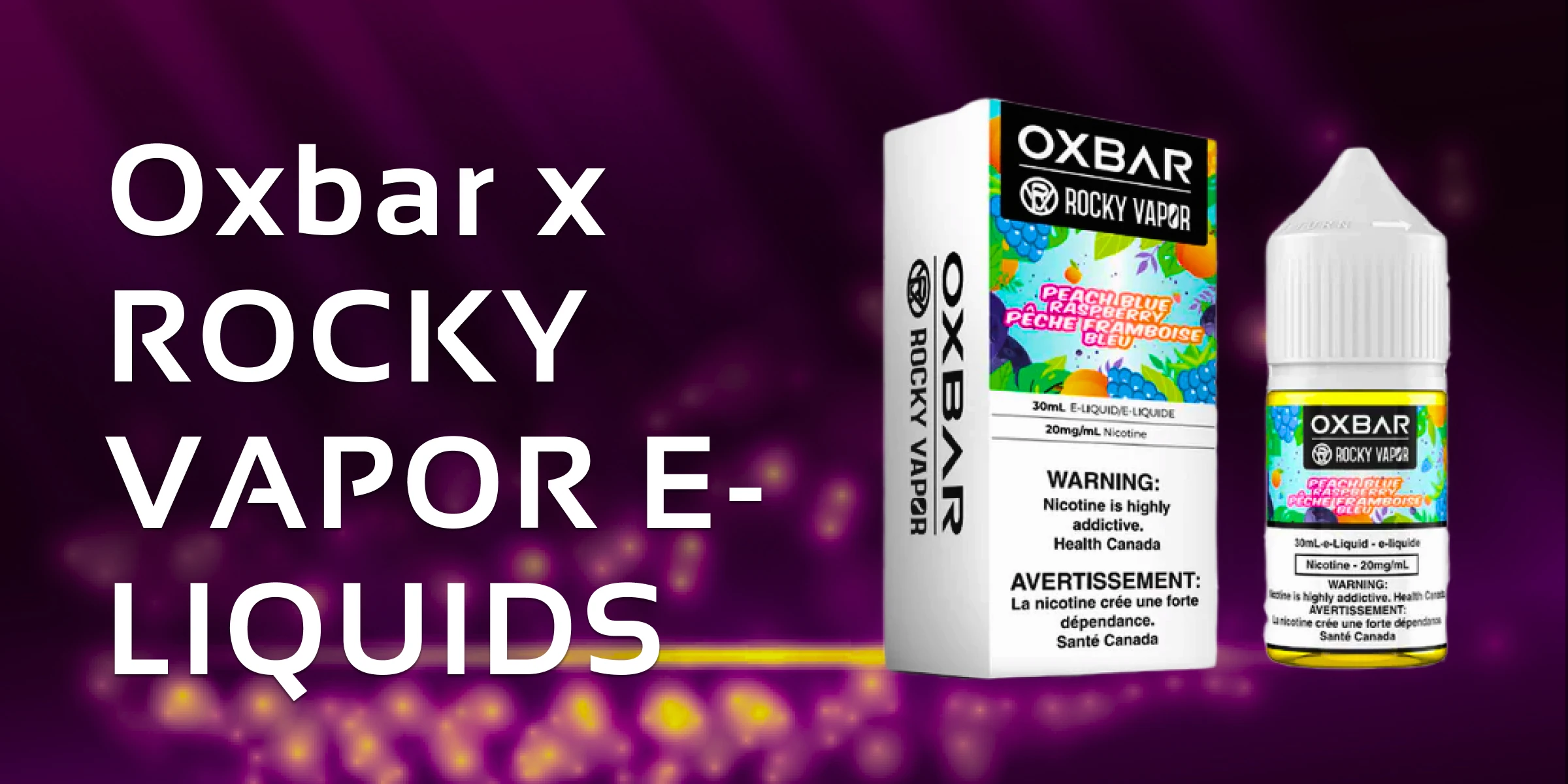 Oxbar x ROCKY VAPOR E-LIQUIDS